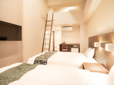 ダブルタイプの内装