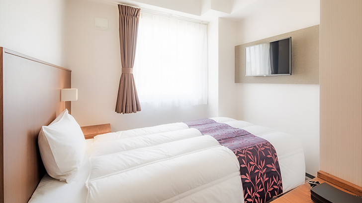 シングルタイプのお部屋